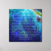 Als door Rudyard Kipling op Orion Canvas Afdruk (Voorkant)