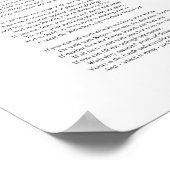 Als— door Rudyard Kipling Poster (Hoek)