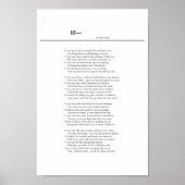 Als— door Rudyard Kipling Poster (Voorkant)