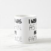 Als dun als mijn grappige mok van de patiënt (Center)