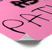 Als dun als teken voor Poster voor grappigheidstif (Hoek)