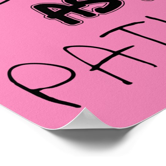 Als dun als teken voor Poster voor grappigheidstif (Hoek)