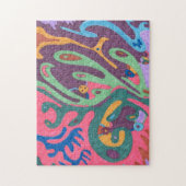 "Als één" Abstract Art Poster Legpuzzel (Verticaal)