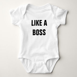 Als een baas Baby Creeper Romper