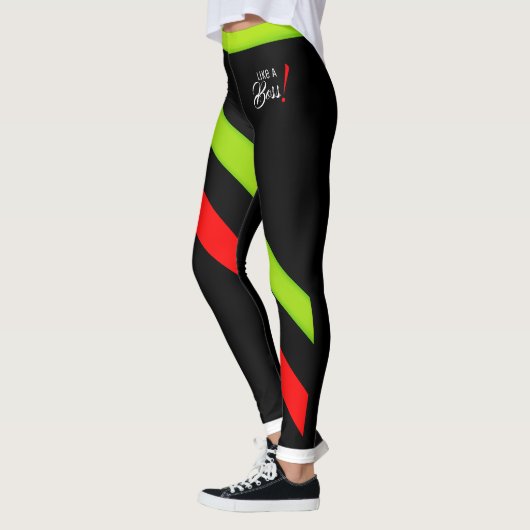 Als een baas! Bloeiend2 Leggings (Links)