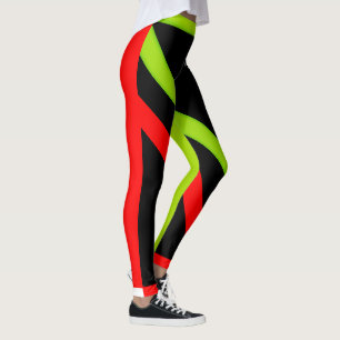 Als een baas! bloeiend leggings