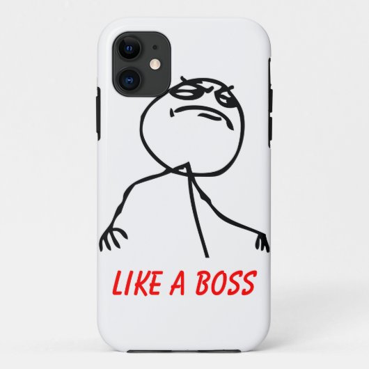 Als een baas Case-Mate iPhone case (Achterkant)