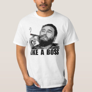 Als een baas - Fidel Castro T-shirt