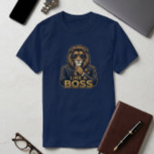 Als een baas leeuw t-shirt