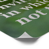 Als een bloem niet bloeit Poster (Hoek)