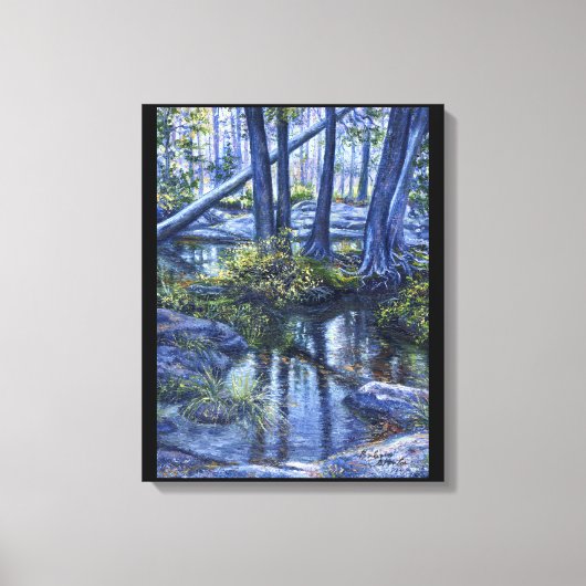 "Als een Boom Herfsten..." Canvas Afdruk (Voorkant)