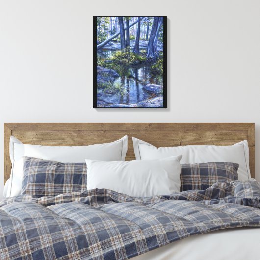 "Als een Boom Herfsten..." Canvas Afdruk (Insitu (Slaapkamer))