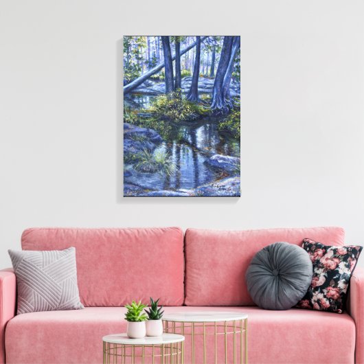 "Als een Boom Herfsten..." Canvas Afdruk (Insitu (Woonkamer))