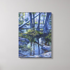 "Als een Boom Herfsten..." Canvas Afdruk