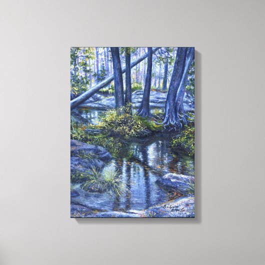 "Als een Boom Herfsten..." Canvas Afdruk (Voorkant)