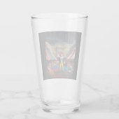 Als een clown een paleis binnengaat glas (Achterkant)