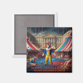 Als een clown een paleis binnengaat magneet (Voorkant / Achterkant)