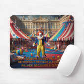 Als een clown een paleis binnengaat muismat (Met muis)