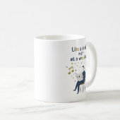Als een dove man op een bruiloft koffiemok (Voorkant rechts)