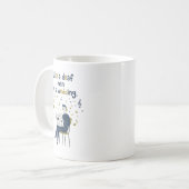 Als een dove man op een bruiloft koffiemok (Voorkant links)
