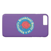 Als een eekhoorn ontbijt. Case-Mate iPhone case (Achterkant (Horizontaal))