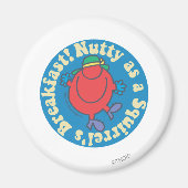 Als een eekhoorn ontbijt. magneet (Voorkant)