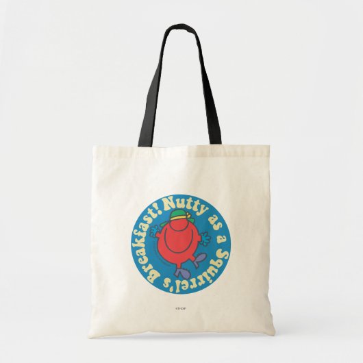 Als een eekhoorn ontbijt. tote bag (Voorkant)