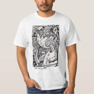 Als een eierschaal, door Brian Benson T-shirt