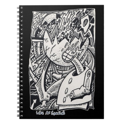 Als een eierschaal notitieboek (Voorkant)