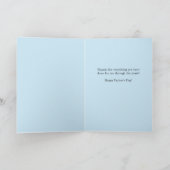 Als een Father Stepdad Modern Inspirivity Kaart (Binnen)