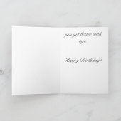 Als een fijne wijn kaart (Binnen)