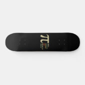 Als een gewoon getal maar oneindig koeler Pi-dag Persoonlijk Skateboard (Horizontaal)