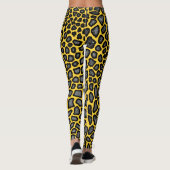 Als een Giraffe lopen Leggings (Achterkant)