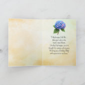 Als een hortensia uw verjaardagspersoonlijkheden kaart (Binnen)