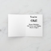 Als een humoristische Kaart (Binnen)