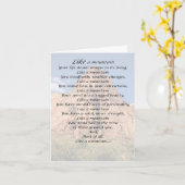 Als een humoristische Kaart (Gele Bloem)