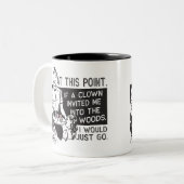 Als een Kast me uitnodigde Tweekleurige Koffiemok (Voorkant links)