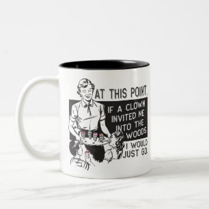 Als een Kast me uitnodigde Tweekleurige Koffiemok