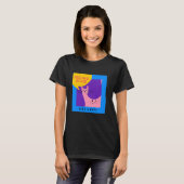 Als een kattige baas! Voelt goed T-shirt (Voorkant volledig)