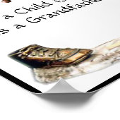 Als een kind geboren wordt, is dat ook een grootva poster (Hoek)