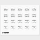 Als een Koe hard lacht Ronde Sticker (Vel)