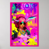 Als een kus in de donkere afgrond poster (Voorkant)