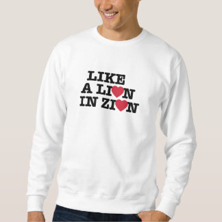 Als een leeuw in Zion T-shirt