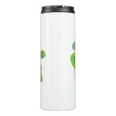 Als een Lotus Waterverf die Gepersonaliseerde Gift Thermosbeker (Achterkant)