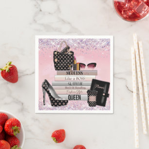 Als een luxe baas servet