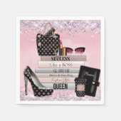 Als een luxe baas servet (Voorkant)