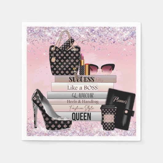 Als een luxe baas servet (Voorkant)