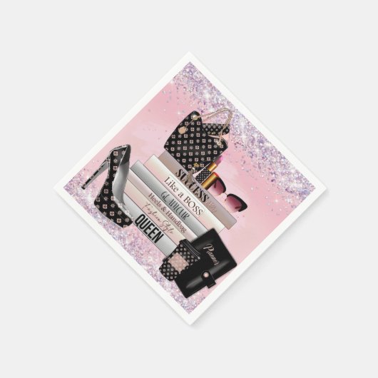 Als een luxe baas servet (Hoek)