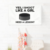 ALS EEN MEISJE HOCKEY SPANDOEK (Insitu)