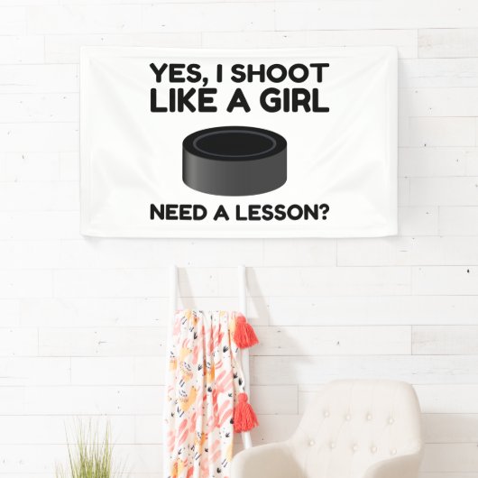 ALS EEN MEISJE HOCKEY SPANDOEK (Insitu)